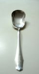 Hampton By Alvin Sterling Silver Pear - Shaped Sugar Spoon 5 - 3/4” W Mono B Or R? Alvin photo 3