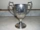 Antique Irish Sterling Silver Chalice,  Hand Chased,  Dublin,  17th Century Cups & Goblets photo 1