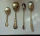 4 Vintage Spoons.  1gerber,  2 Wm Roger And 1 Other Oneida/Wm. A. Rogers photo 1