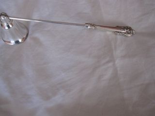 Sterling Candle Snuffer In Grande Baroque By Wallace photo