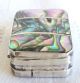 Antique Vintage Sterling Silver.  925 & Abalone Paua Shell Hinged Pill Box Boxes photo 3