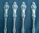 4 Th Marthinsen Norway Silverplate Berry Forks Wild Rose Pat Ex Cond No Mono Other photo 2