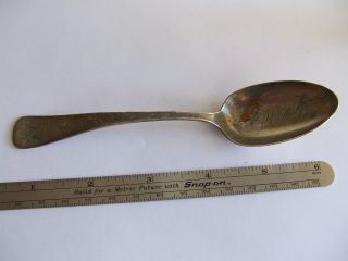 Collectible Sterling Souvenir Spoon G.  F.  M.  & N.  ? photo