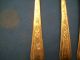 Five Vintage Plymouth Brand Silverplate Salad Forks Other photo 2