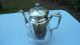 Vintage Silver Plate 1800 Tea Pot Meriden B.  Company Quadruple Plate Tea/Coffee Pots & Sets photo 1