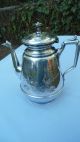 Vintage Silver Plate 1800 Tea Pot Meriden B.  Company Quadruple Plate Tea/Coffee Pots & Sets photo 2