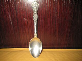 Vintage Sterling Silver 925 Iowa/soldier/hawkeye Spoon 5 1/8 