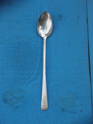 Vintage 1940 International Silver Silver Belle Silver Plate Iced Tea Spoon - 7 ½” photo