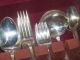 67 Pc National Silver Co King Edward Silver Plate Dinner Flatware W/chest National photo 11