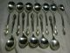 12 Rogers Lady Densmore Woodland Rose Soup Spoons Flatware Assemblage International/1847 Rogers photo 1