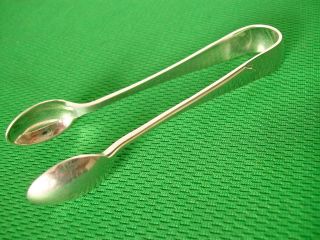 Antique / Vintage Silver Plated 10.  5 Cm Tongs - Mappin & Webb - Excellent Cond photo