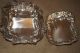 Silver Plated Copper Serving Dish.  Probably 50+ Years Old. Platters & Trays photo 1