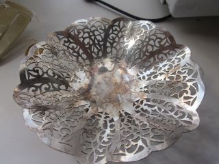 Decorative Silver Bowl From The International Silver Company photo