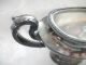 Vintage Reed & Barton Silverplate Sugar Bowl And Lid 3850 X Engraved With D Creamers & Sugar Bowls photo 4