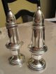 Sterling Weighted Salt & Pepper Shakers - By Crown Salt & Pepper Shakers photo 1