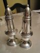 Sterling Weighted Salt & Pepper Shakers - By Crown Salt & Pepper Shakers photo 2