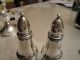 Sterling Weighted Salt & Pepper Shakers - By Crown Salt & Pepper Shakers photo 5