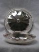 1914 Alexander Clark Sheffield Silver Serving Bowl Dome Lid Finial Welbeck Plate Bowls photo 8