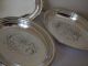 Vintage Silver Plate Pair Oval Entree Dish With Side Handles By Walker & Hall Dishes & Coasters photo 1