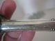 Vintage Sterling Silver Handle Meat Serving Carving Fork With Stainless Blade Other photo 2