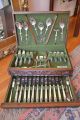 & Rare 74 Piece,  12 Place Rogers King Frederik / Royal Empress International/1847 Rogers photo 1