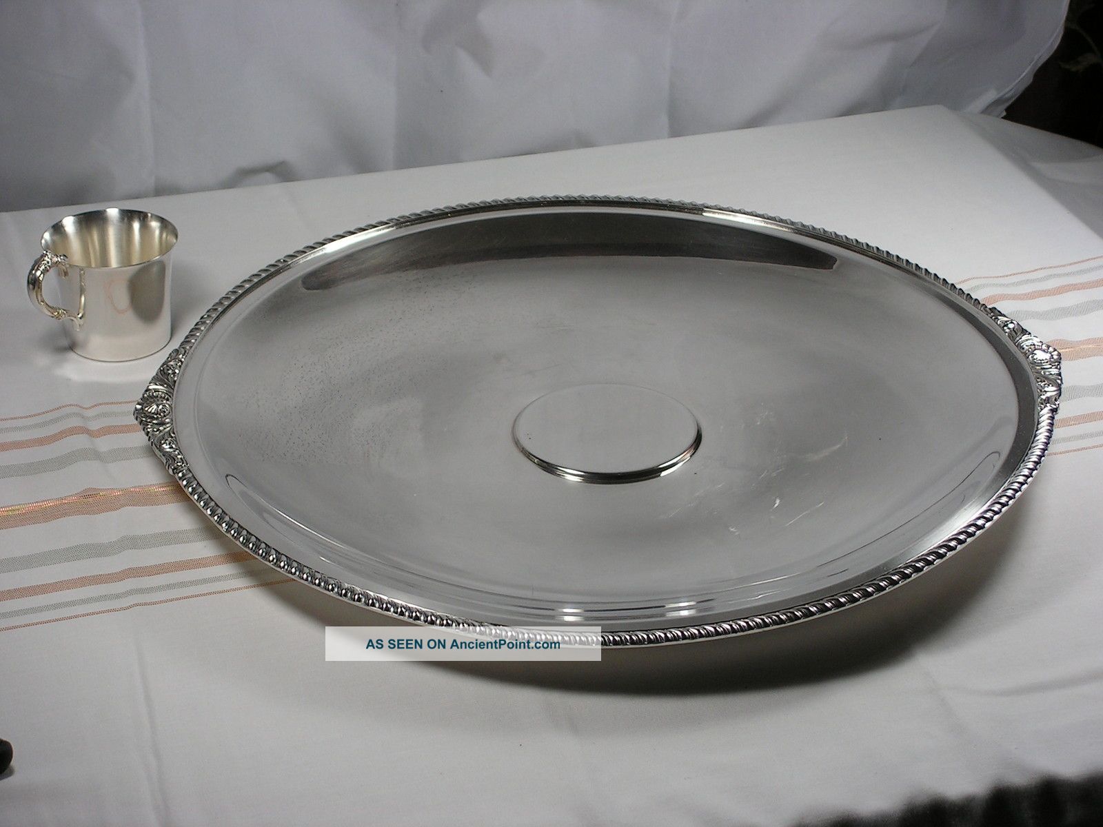 1908 Friedman Silver Tray 19 