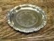 Pair Of Silverplate Coasters/dishes And A Tiny Silverplate Tray Dishes & Coasters photo 4