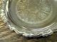 Pair Of Silverplate Coasters/dishes And A Tiny Silverplate Tray Dishes & Coasters photo 8