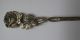 1940 Antique Silver 835 Cb Gb Heavy Roses Repousse Design Sugar Spoon Other photo 2