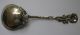 1940 Antique Silver 835 Cb Gb Heavy Roses Repousse Design Sugar Spoon Other photo 3