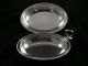 Viking Silver Double Serving Bowl V4 Covered Vegetable Bowl Gadroon Pattern Bowls photo 6