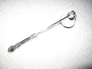 Sterling Candle Snuffer In Brocade By International photo
