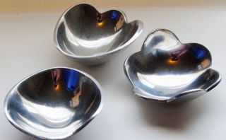 3 Bowls Pintel Collection Towle Silversmiths In Box photo