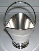 Vintage Silverplated Mini Coal Bucket - Basket - Candy Holder Ca 1960 - 70 ' S Baskets photo 2