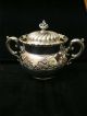 Sugar Creamer Covered Waste Bowl Rogers & Bro Silver Triple Plate 1874 - 1898 Tea/Coffee Pots & Sets photo 1