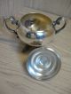 Wm Rogers Silver Plate Sugar And Creamer Set With Lid Creamers & Sugar Bowls photo 5