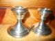 Antique Sterling Silver Candlesticks Holders American Silver Company Other photo 1
