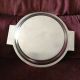 Vintage International Stainless Silver Serving Plate Tray Di Lido Floral Pattern Platters & Trays photo 3