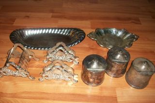 Silverplate Items & Nickle Silver Items photo