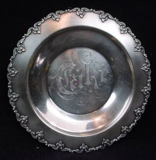 Stunning Antique Forbes Silver Co Hamilton Ont Ep Cake Serving Plate photo