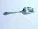 1847 Roger Bros Silver Remembrance Meat Serving Fork No Mono International/1847 Rogers photo 1