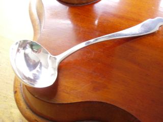 Vintage 1900 ' S Silver Plated Sauce Spoon Henry Hobson & Sons photo