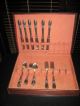 1953 Oneida Community White Orchid Partial Set 27 Pieces And Box Oneida/Wm. A. Rogers photo 1