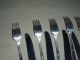 Courtney 8 Dinner Knives And 8 Dinner Forks 1935 Silver Plate Oneida Oneida/Wm. A. Rogers photo 11