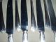 Courtney 8 Dinner Knives And 8 Dinner Forks 1935 Silver Plate Oneida Oneida/Wm. A. Rogers photo 3