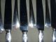 Courtney 8 Dinner Knives And 8 Dinner Forks 1935 Silver Plate Oneida Oneida/Wm. A. Rogers photo 4