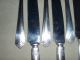 Courtney 8 Dinner Knives And 8 Dinner Forks 1935 Silver Plate Oneida Oneida/Wm. A. Rogers photo 5