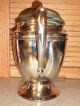 Antique/vintage Silverplate Water Pitcher W/ice Lip Pitchers & Jugs photo 1