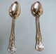 2 Kings Serve/table Spoons - So Reed & Barton Classic - Clean & Table Ready Reed & Barton photo 2