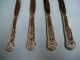 4 Kings Butter Spreaders - Great Reed & Barton Classic - Clean & Table Ready Reed & Barton photo 1
